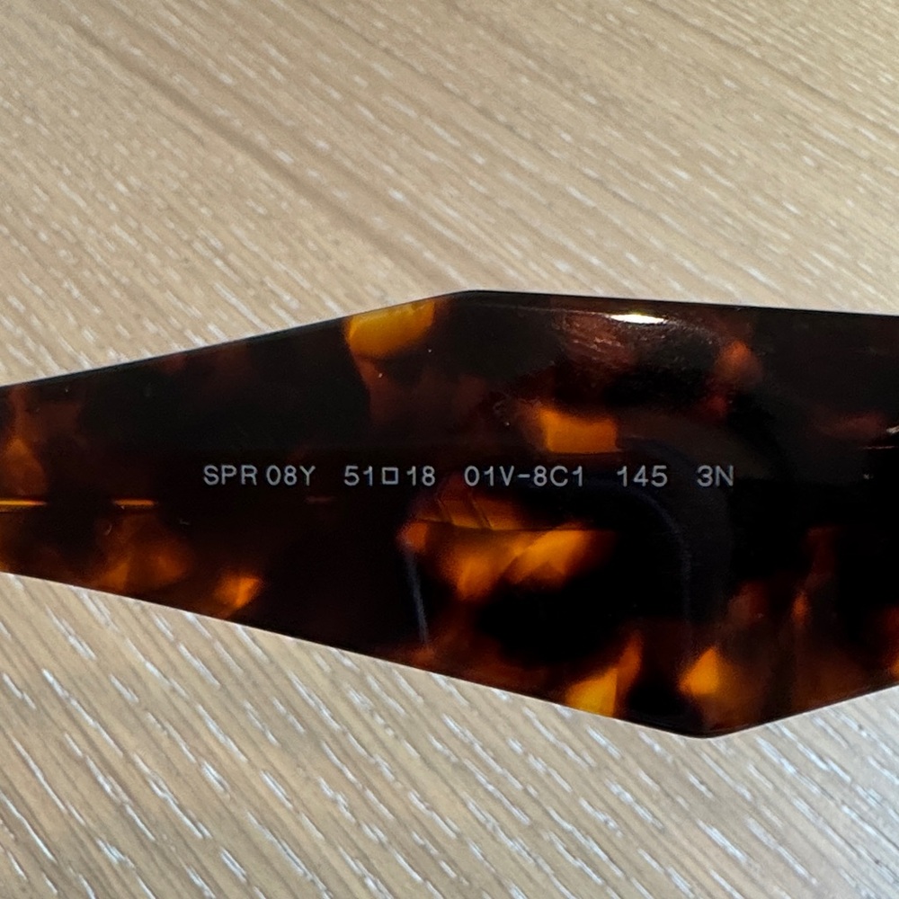 Prada PR 08YS Brown Tortoise Sunglasses - Picture 2 of 7